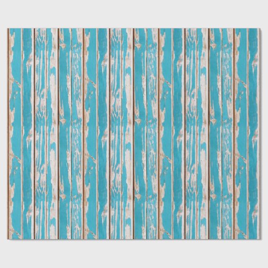 Rustikales Bauernhaus Holz  Geschenkpapier (Flach)