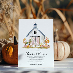 Rustikales Bauernhaus im Barstil Einladung