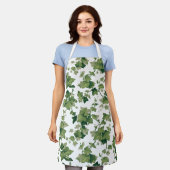 Rustikales Bauernhaus Kletterparadies auf weißem G Schürze (Getragen)