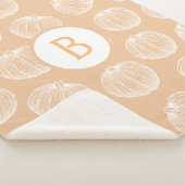 Rustikales Bauernhaus Land Weiße Pumpkins | Monogr Sherpadecke (3/4)