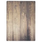 Rustikales Bauernhaus Laurels Initial Klemmbrett (Rückseite)