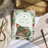 Rustikales Bauernhaus LKW Arte Weihnachten