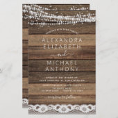 Rustikales Bauernhaus mit Lichtereihen (Vorne/Hinten)