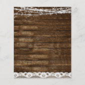 Rustikales Bauernhaus mit Lichtereihen Flyer (Hinten)