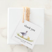 Rustikales Bauernhaus Mutter Gänse | Baby Dusche G Geschenkanhänger (Beispiel)