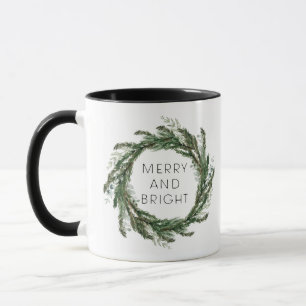 Rustikales Bauernhaus Pine Eukalyptus Merry und he Tasse