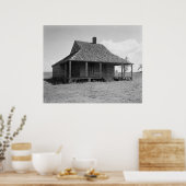 Rustikales Bauernhaus Poster (Küche)
