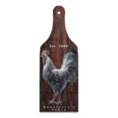 Rustikales Bauernhaus Schneidebrett (Vorderseite)