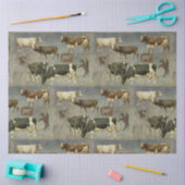 Rustikales Bauernhaus Seidenpapier (Basteln)