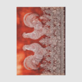 Rustikales Bauernhaus Spitzenreiter EJ9 Decoupage Seidenpapier (Vorderseite)