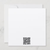 Rustikales Bauernhaus Stall Skript QR Code Brautpa (Rückseite)