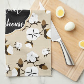 Rustikales Bauernhaus Sweet Bauernhof Baumwolle Bl Küchentuch (Viertel Falte)