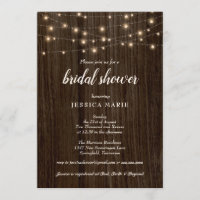 Rustikales Bauernhaus Twinkling Lights Bridal Show