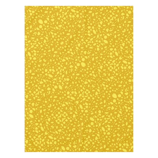 Rustikales Bauernhaus | Vintager Senfgelb Tischdecke (Vorderseite)