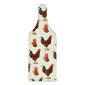 Rustikales Bauernhaus Wasserfarbengeflecht Schneidebrett (Vorderseite)