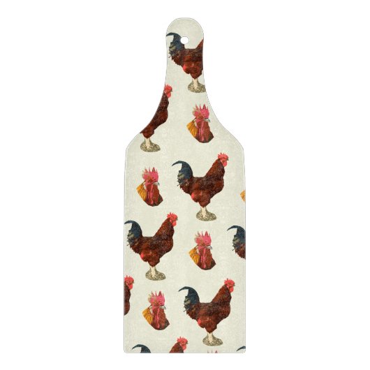 Rustikales Bauernhaus Wasserfarbengeflecht Schneidebrett (Vorderseite)