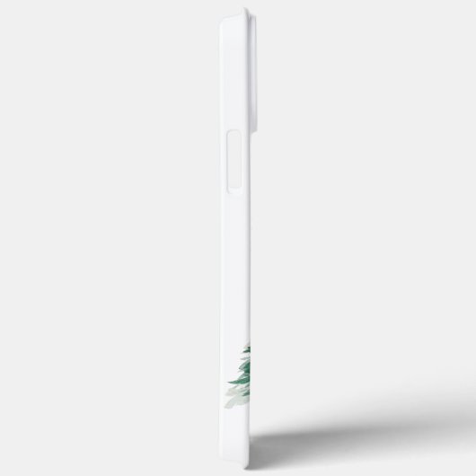 Rustikales Bauernhaus Wunderland Weihnachtsbaumwal Case-Mate iPhone Hülle (Rückseite / Rechts)