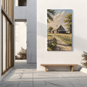 Rustikales Bauernhofposter Poster