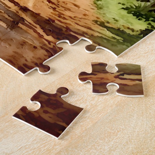 Rustikales Bauernpuzzle Puzzle (Seite)