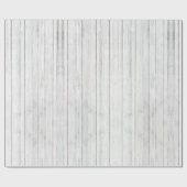 Rustikales Bauernschiff mit gestrichenem Weißholz  Geschenkpapier (Flach)