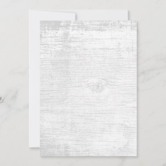 Rustikales Beach Lantern String Lights Brautparty Einladung (Rückseite)