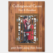 Rustikales Bed and Breakfast 🌿 Country Inn Gästeb Magnet (Vorderseite)