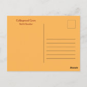 Rustikales Bed and Breakfast 🌿 Förderung Postkarte (Rückseite)