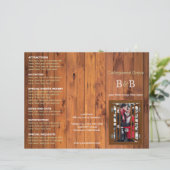 Rustikales Bed and Breakfast 🏡 Trifold Broschüre (Stehend Vorderseite)