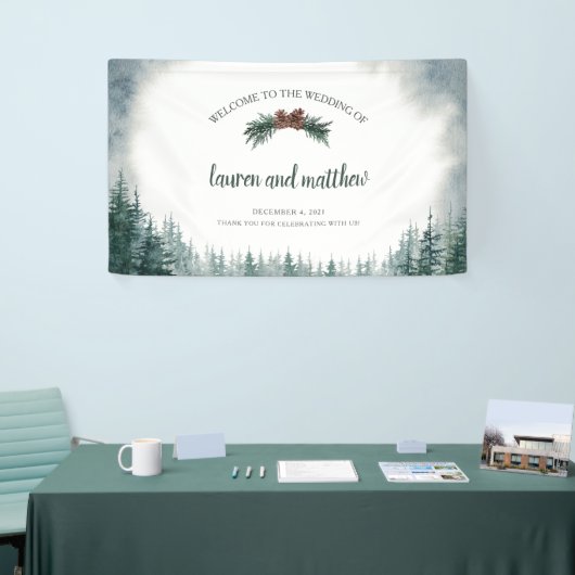 Rustikales Begrüßungszeichen Banner (Messeveranstaltung)