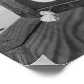 Rustikales Begrüßungszeichen bitte in Poster eintr (Ecke)