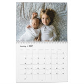 Rustikales Beige Buffalo Karo 2025 Foto Kalender (Jan 2027)