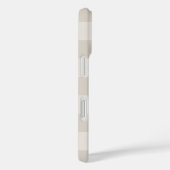Rustikales Beige Buffalo Karo Monogram Case-Mate iPhone Hülle (Rückseite / Rechts)