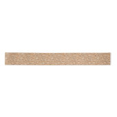 Rustikales beige gefertigtes Leder Satinband (Vorderseite)