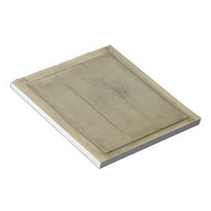 Rustikales bemaltes Holz Notizblock