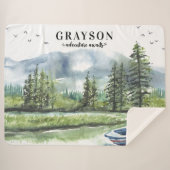 Rustikales Bergabenteuer mit Boot + Individuelle N Sherpadecke (Vorderseite (Horizontal))