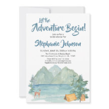 Rustikales Bergsee-Brautparty