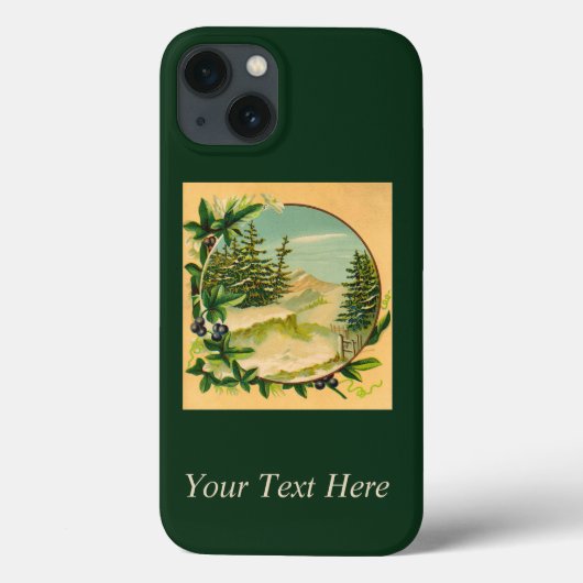 Rustikales Bergszene Case-Mate iPhone Case (Rückseite)