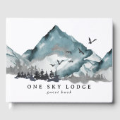 Rustikales Bergwald Vermietung Gästebuch (Vorderseite)