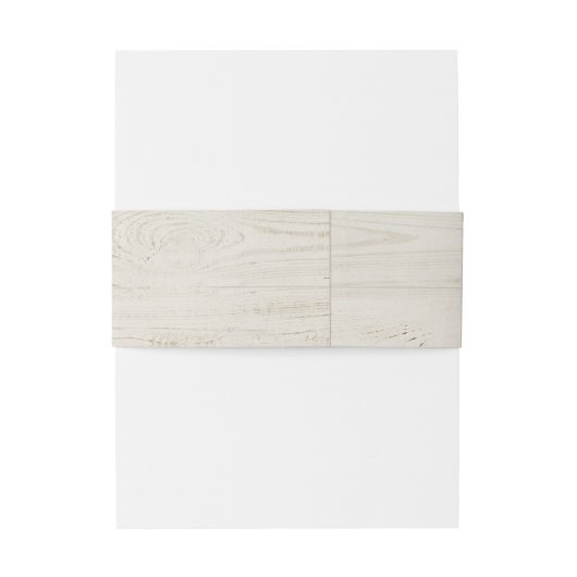 Rustikales Bier Toast Light Wood Einladungsbanderole (Rückseitenbeispiel)