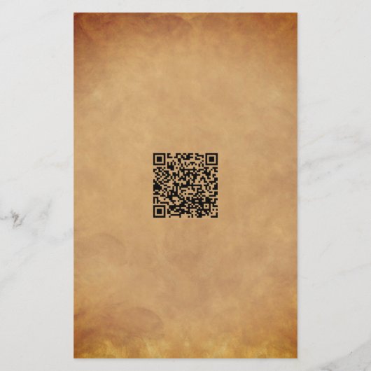 Rustikales Bierfest Flyer (Hinten)