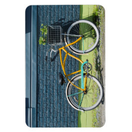 Rustikales Bike Magnet