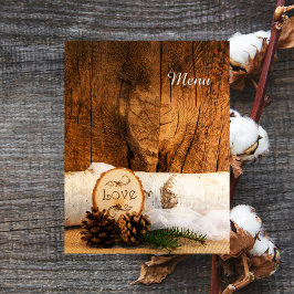 Rustikales Birch Tree Barn Wood Country Wedding Me