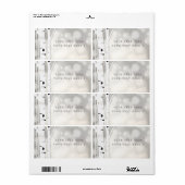 Rustikales Birch Tree Winter Snow Party-Paket (Vorne)