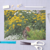 Rustikales Bird House Foto Seidenpapier (Handwerk)