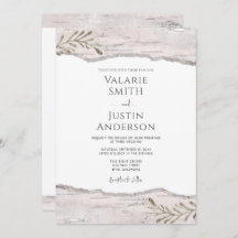 Rustikales Birkenholz