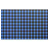 Rustikales Black Blue Buffalo Kariert Stoff (Fat Quarter (45,7 x 55,9 cm))