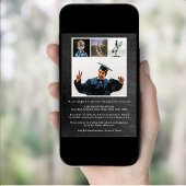 Rustikales Black Chalkboard 4 Foto Fun Abschluss G Einladung