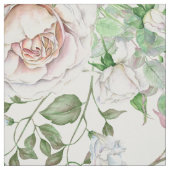 Rustikales, blassrosa, grünes Leaf-Muster Stoff (Muster)