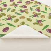 Rustikales Blätter für Olivenöl und Olivenöl Sherpadecke (3/4)