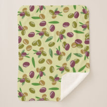 Rustikales Blätter für Olivenöl und Olivenöl